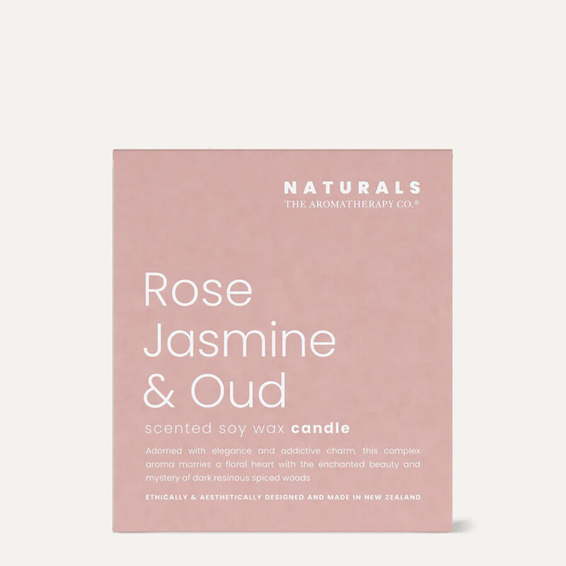 The Aromatherapy Co. Naturals Candle 400g - Rose Jasmine & Oud image number 1